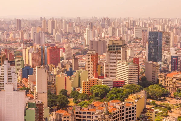 Vista Sao Paulo Brasil — Foto de Stock