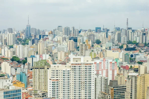 Vista Aérea Sao Paulo Brasil — Foto de Stock