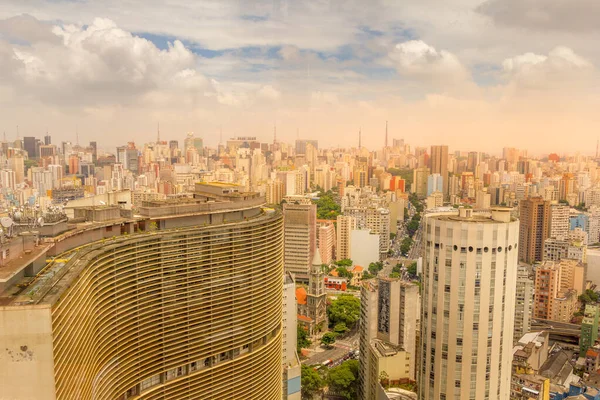 Brezilya Sao Paulo Nun Hava Manzarası — Stok fotoğraf