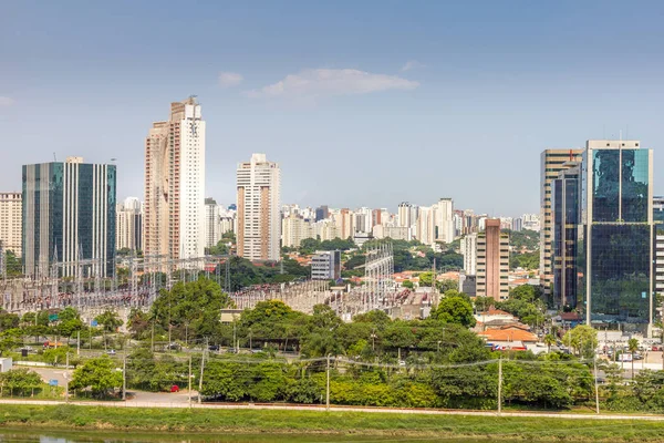 Vista São Paulo Rio Brasil — Fotografia de Stock