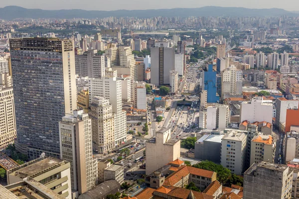 Vista São Paulo Brasil — Fotografia de Stock