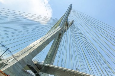 Sao Paulo, Brezilya 'daki Estaiada Köprüsü