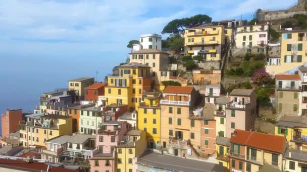 Riomaggiore Cinque Terre Italia — Vídeos de Stock