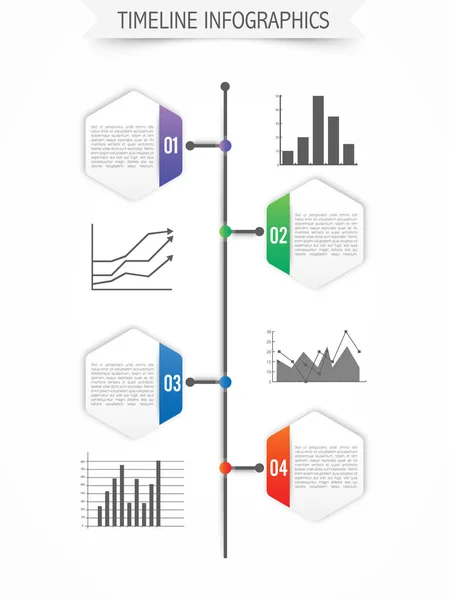 Инфографический шаблон для бизнес-концепции . — стоковый вектор