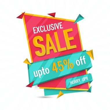 Özel satışı büyük başlığı.