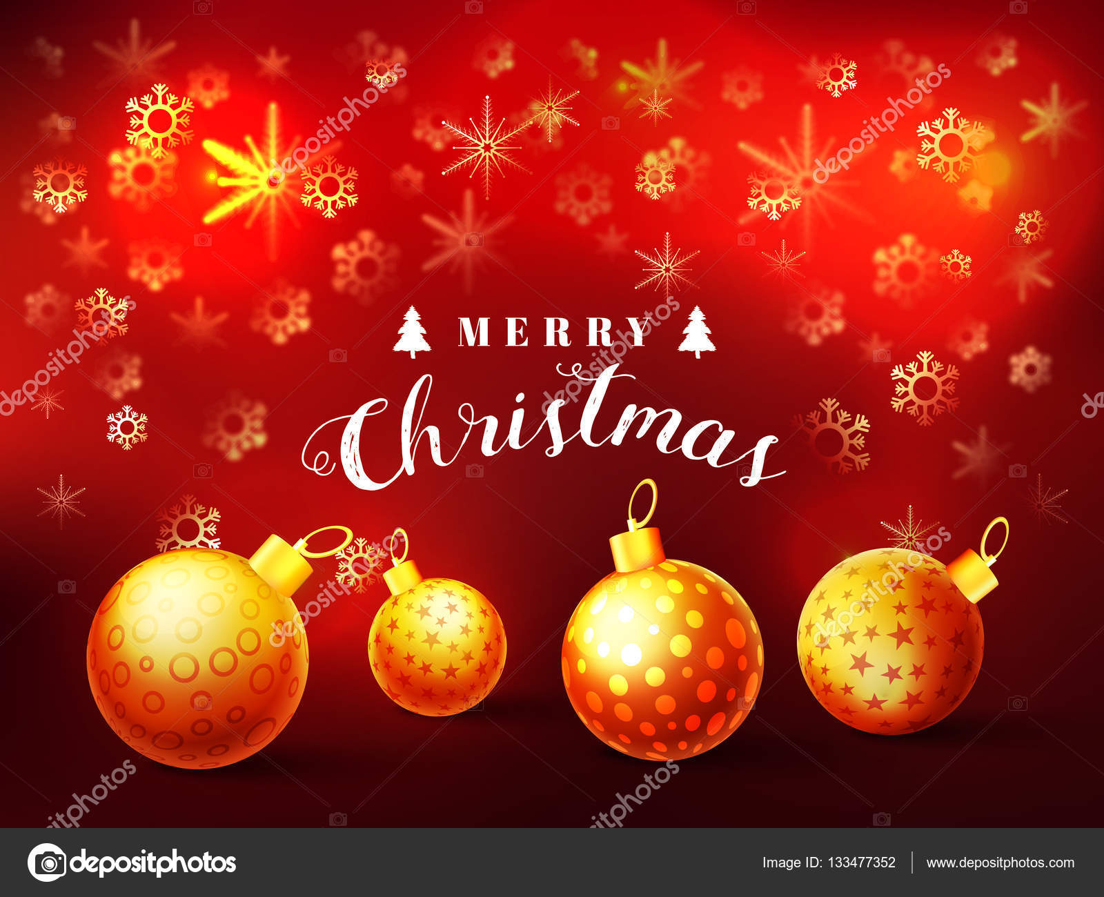 Merry Christmas Celebration Background Stock Vector C Alliesinteract 133477352