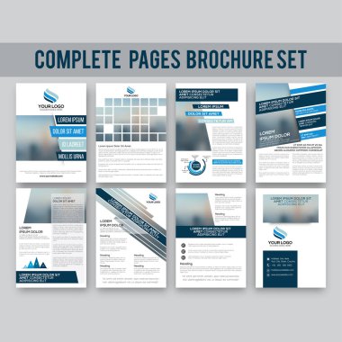 Creative Business Brochure Design. clipart