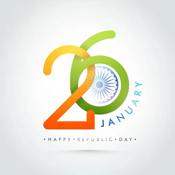 Poster, Banner for Republic Day celebration. — Stock Vector