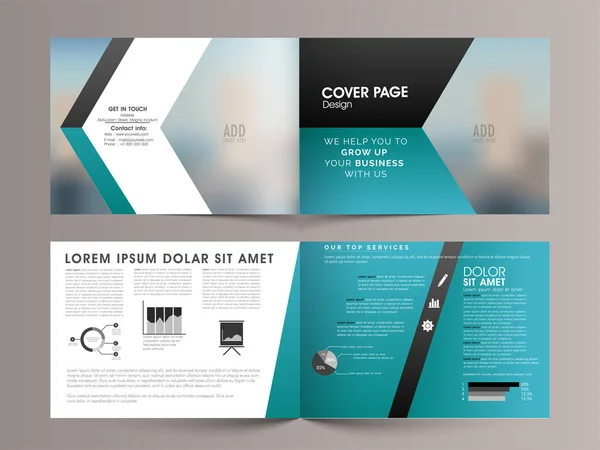 Creative Brochure, Template or Flyer design. — Stock Photo, Image