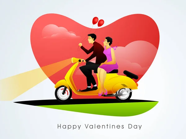 Young couple for Valentine's Day celebration. — Stock Photo, Image