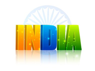 Hint Cumhuriyet Bayramı kutlaması için 3D metin.