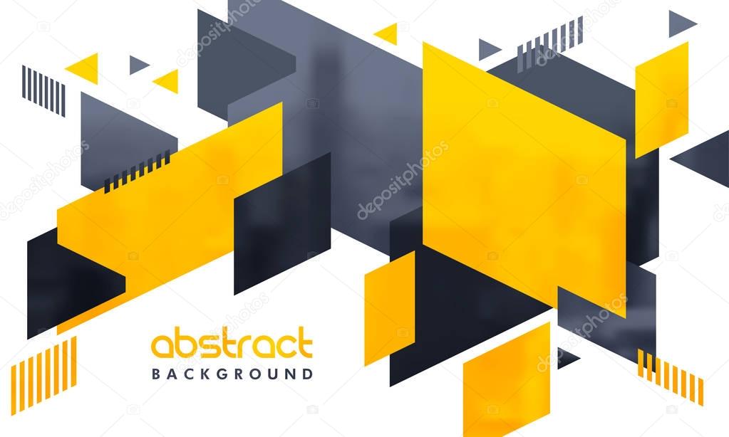 Creative abstract geometric background.