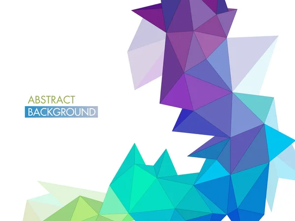 Kreativer abstrakter geometrischer Hintergrund. — Stockvektor