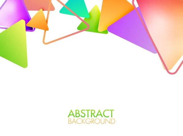 Abstracte geometrische achtergrond. — Stockvector