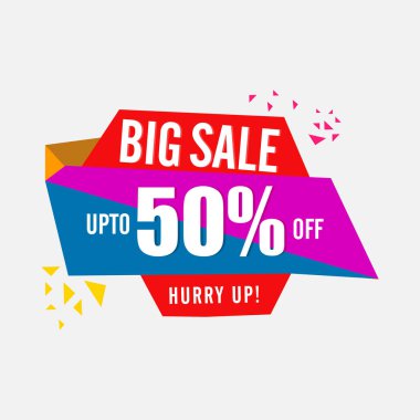 İndirimli satış Banner tasarım sunar.