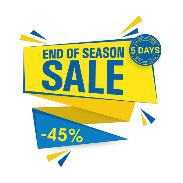 Sale Banner Design with Discount Offers.