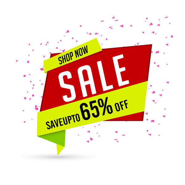 Sale Banner Design with Discount Offers.