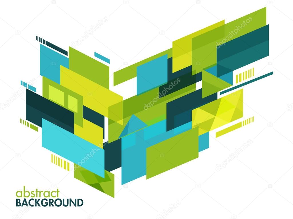 Creative abstract geometric background.