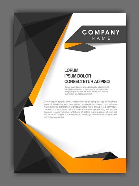 Professional Business Flyer of sjabloon ontwerp. — Stockvector