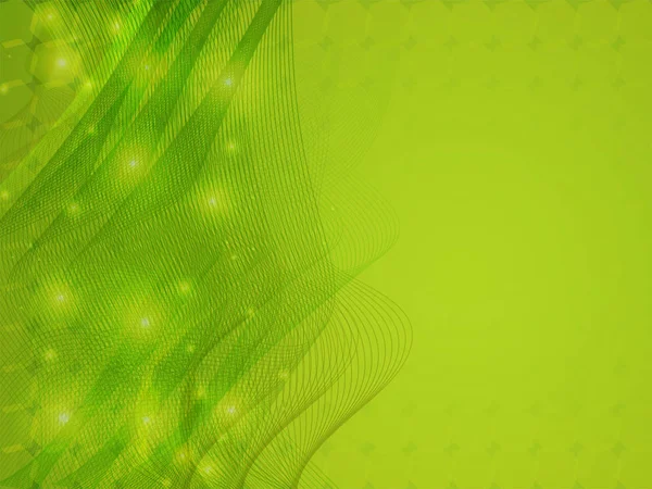 Groene abstracte achtergrond. — Stockvector