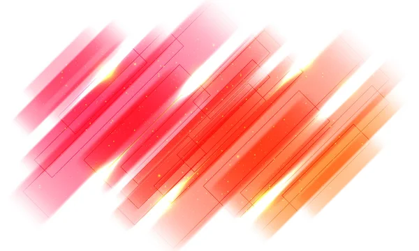 レンズ フレアの抽象的な光沢のあるストライプ. — ストックベクタ