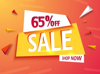 Satış Banner arka plan veya poster tasarımı ile %65 off sunuyoruz.