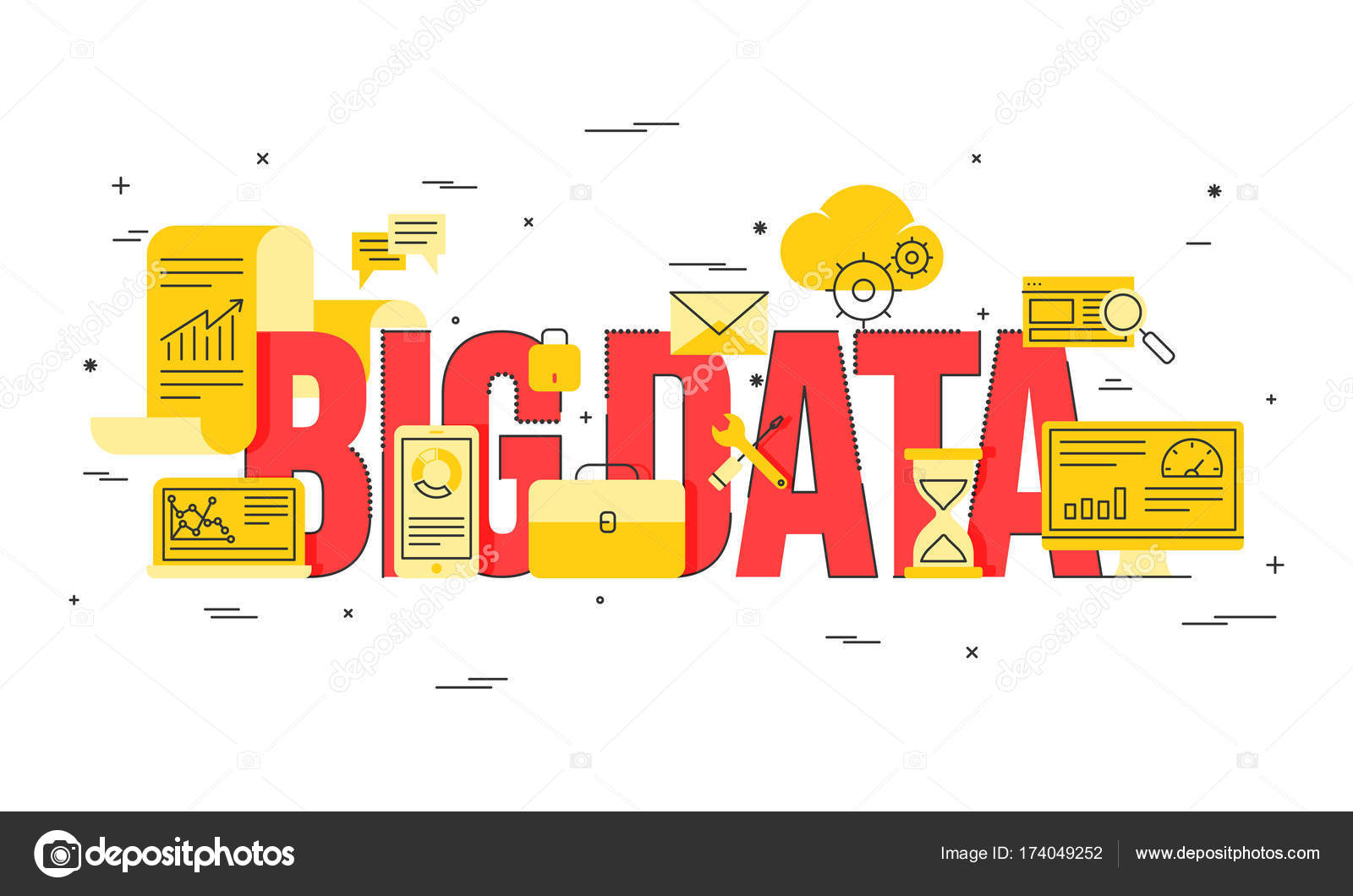 big data machine alogorithms analytics concept saftey and secu