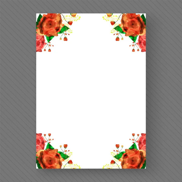 Banner en blanco o diseño de póster . — Vector de stock