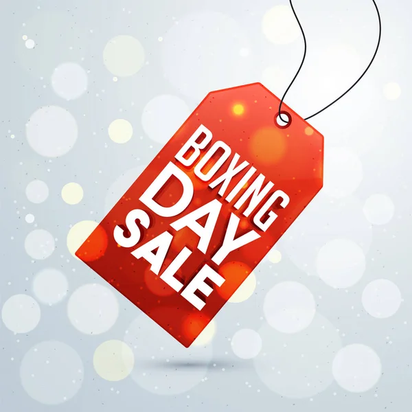Boxing Günü, Satılık etiket Design.