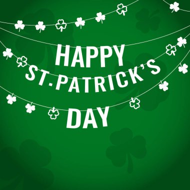 Aziz Patrick günü kutlama arka plan.