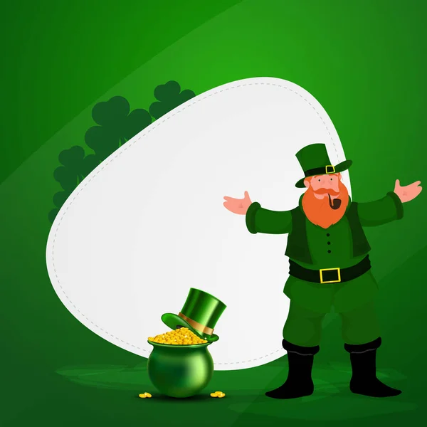 Fête de la Saint-Patrick fond de célébration . — Image vectorielle