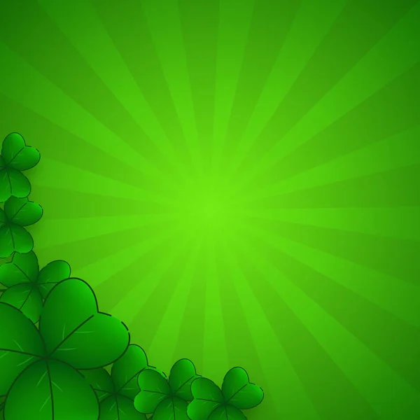 Fondo de celebración del Día de San Patricio . — Vector de stock