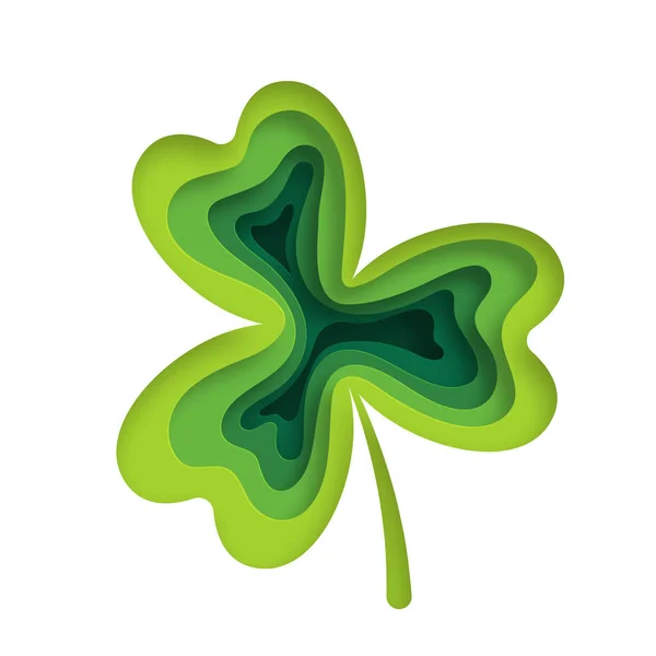 St. Patrick's Day celebration background. — Stock Vector