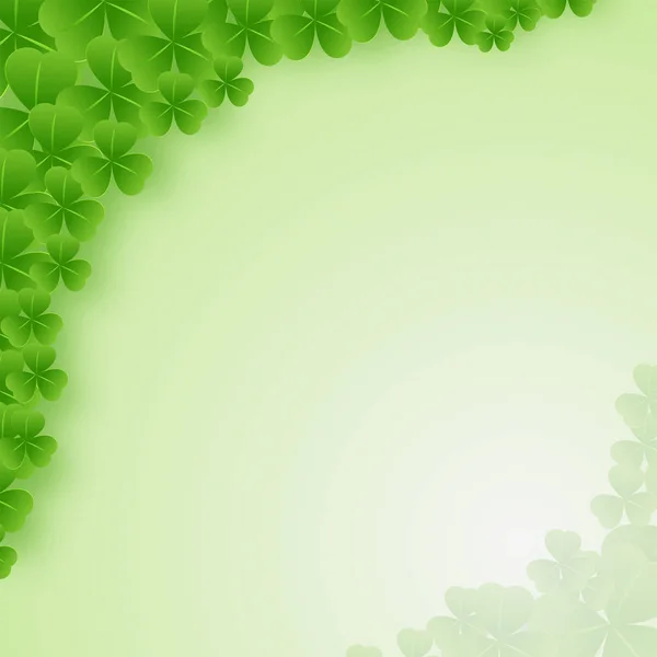 St. Patrick's Day firande bakgrund. — Stock vektor