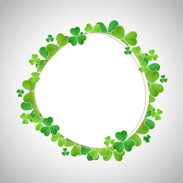 St. Patrick's Day celebration background. — Stock Vector