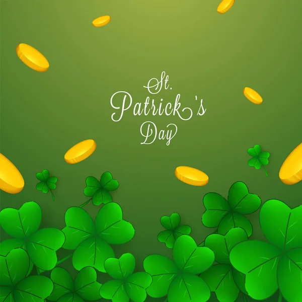 Fête de la Saint-Patrick fond de célébration . — Image vectorielle