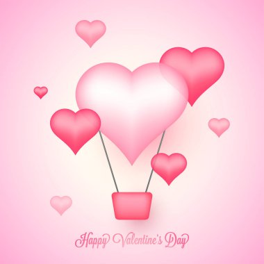 Mutlu Sevgililer günü kutlama kavramı.