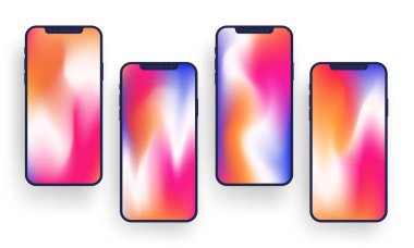 Akıllı telefonlar duvar kağıdı koleksiyonu.