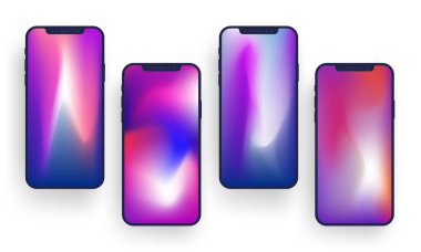 Akıllı telefonlar duvar kağıdı koleksiyonu.
