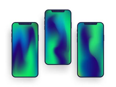 Akıllı telefonlar duvar kağıdı koleksiyonu.