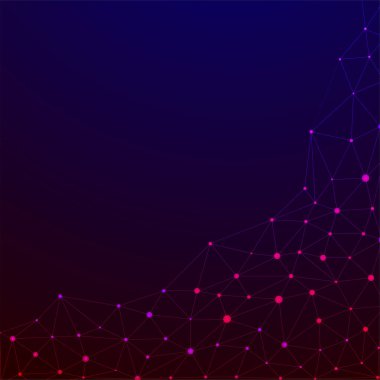 Blockchain ağ kavramı, dağıtılmış genel muhasebe, bilgisayar bağlantısını