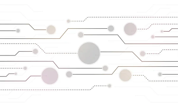 Conceito de rede Blockchain, Ledger distribuído, connec computador —  Vetores de Stock