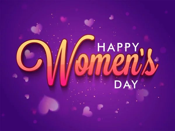 Celebracja dzień szczęśliwy kobiet. — Wektor stockowy