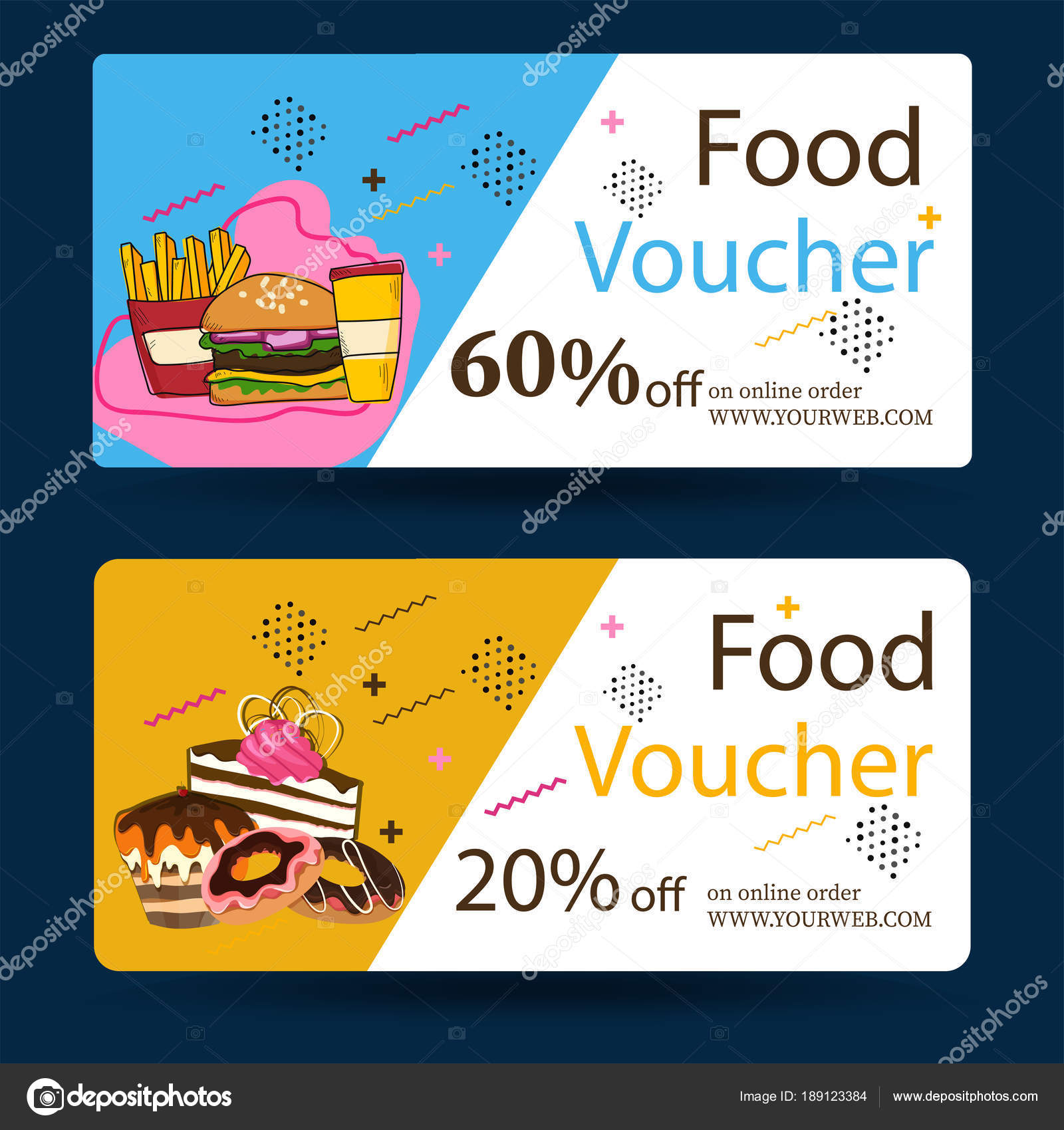 food coupon design online
