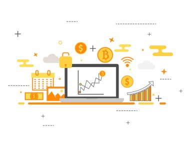 Cryptocurrency kavramı ile birden çok iş öğesi.