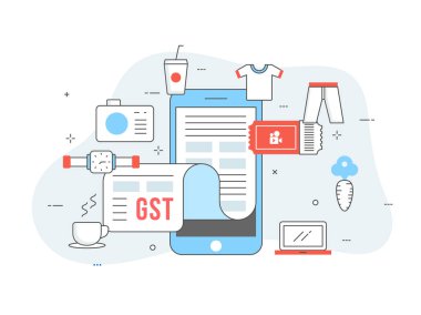 İyi hizmet vergisi (Gst) kavramı.