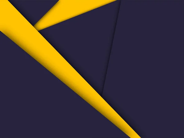 Lila és sárga színű papír anyag tervezési háttér. — Stock Vector