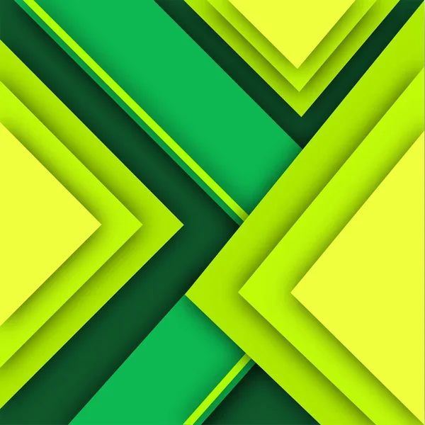 Différentes formes Livre vert Couche de recouvrement Contexte . — Image vectorielle