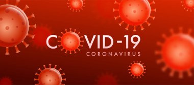 Coronavirus: CoVID-19 Virüs Bayrağı.