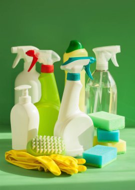 Temizlik malzemeleri ev fırçası sünger eldiven